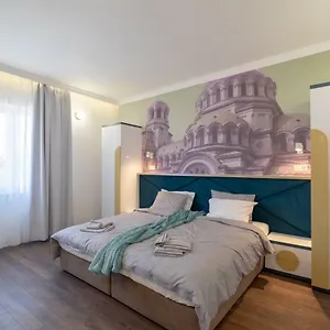  דירה Vitosha Blvd 3-bedroom, 2-bathroom Lux